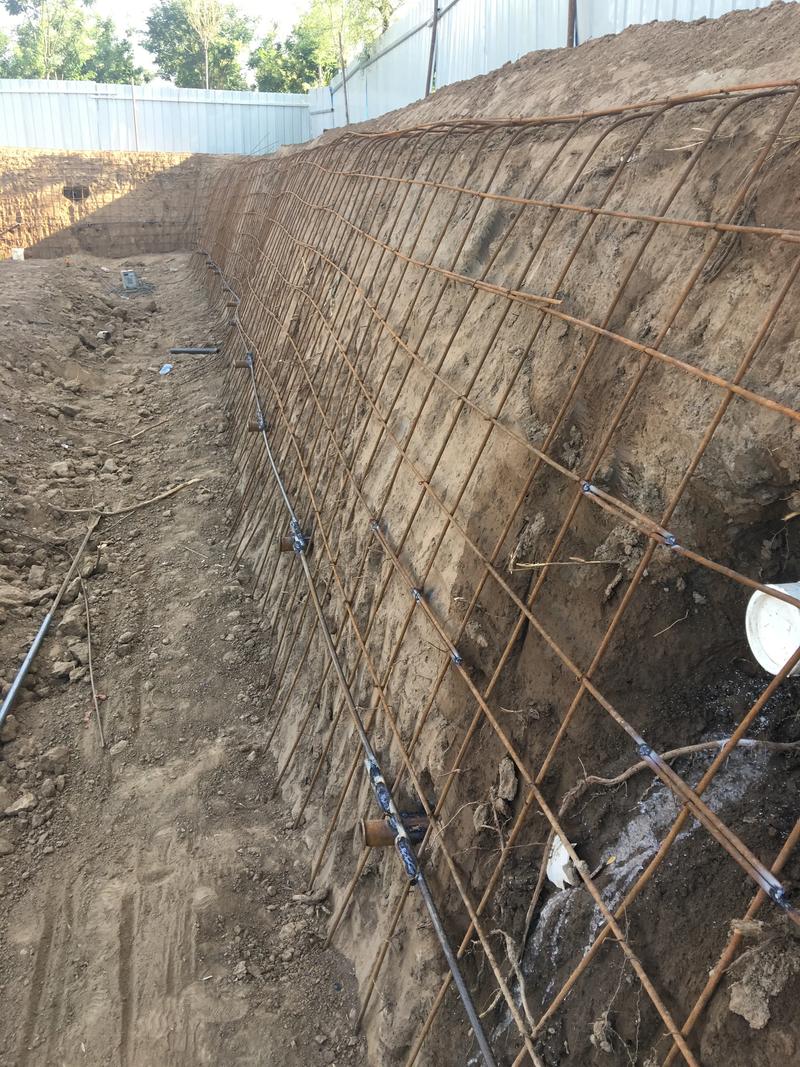 合肥庐阳区边坡加固
